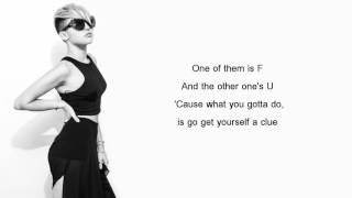 Miley Cyrus ft. French Montana | FU - Lyrics Resimi