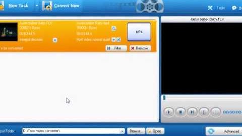 How to use total video converter and convert files using total video converter