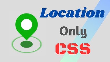 Google Maps Marker Animation || CSS Animation Effect | Only CSS