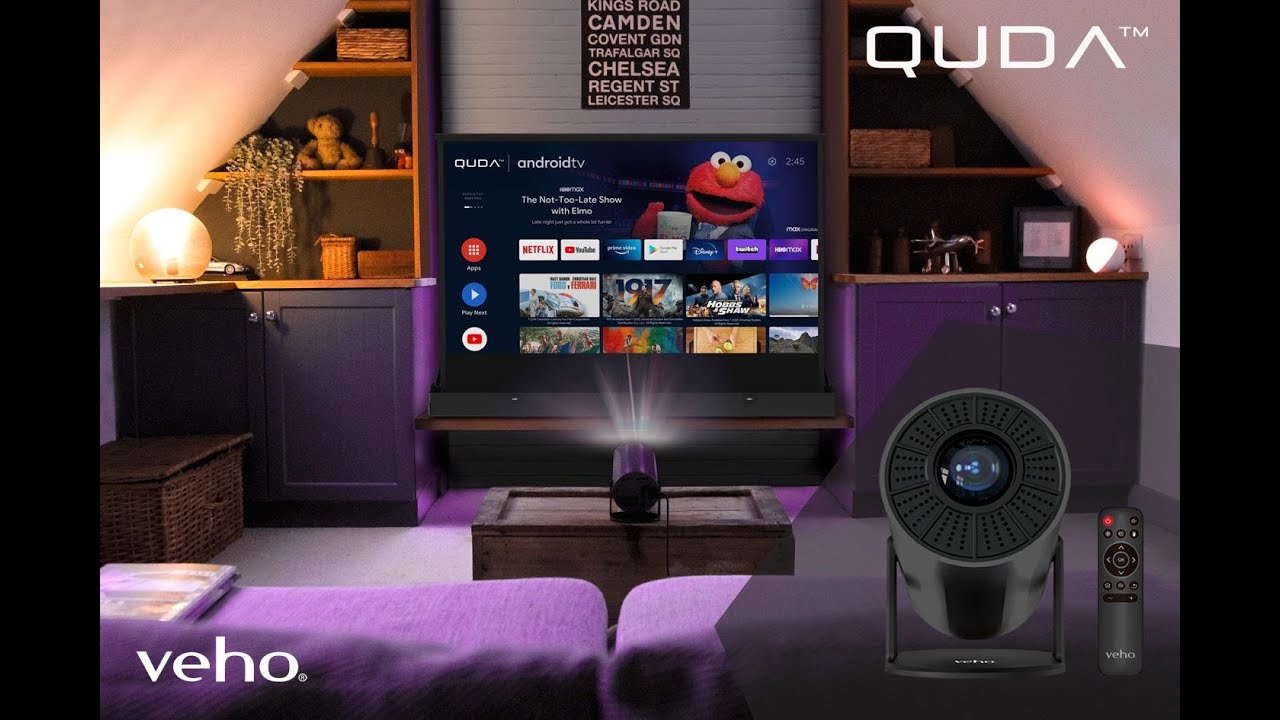 Quda Rohm Smart Projector video thumbnail