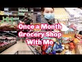 ONCE A MONTH GROCERY SHOP WITH ME MAY 2021 | ALDI SHOP WITH ME | CASSANDRA SMET