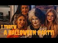 Vlogim hosting a halloween party