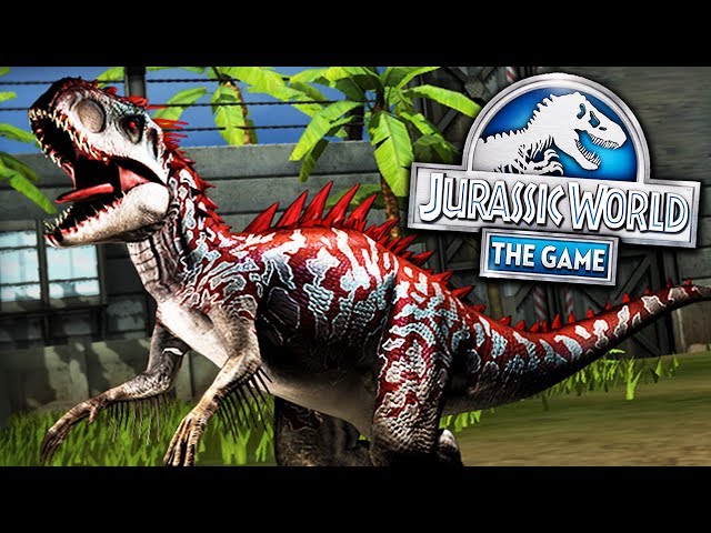 TIRANOSSAURO REX LEVEL 40 INDOMINUS REX? - Jurassic World - O Jogo - Ep 148  