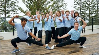 Demonstration of the Chen Style 36 Forms class of Dr Lam 22nd Annual Tai Chi Workshop in Sydney