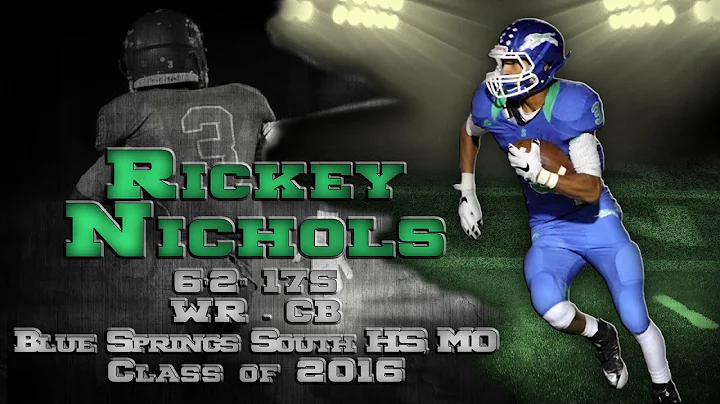 Rickey Nichols  Mid-Season SR Highlights  -  Blue ...