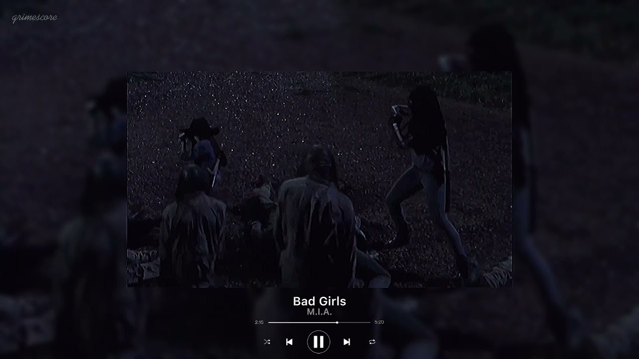 m.i.a. - bad girls (slowed + reverb)