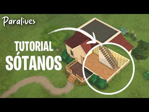 TUTORIAL: HOW TO MAKE BASEMENTS IN #PARALIVES 🤓☝🏻 Gameplay in Spanish (early access)