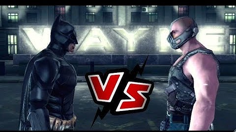 Batman:The dark Knight rises gameplay walkthrough part 24 Ending Batman Vs Bane(Android)