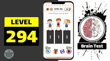 Brain Test Level 294 Walkthrough