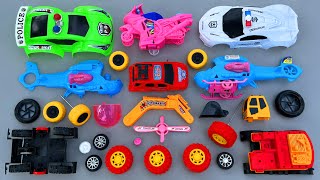 Fixing Parts Of Detached Toy Vehicle Compilation - Asmr Style