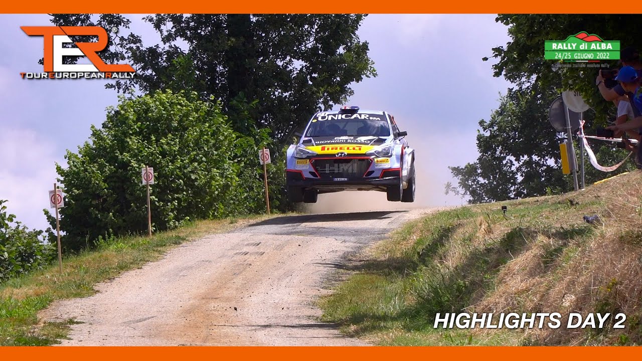 Tour European Rally TER - Tour European Rally 2022 Round 4 - Rally di Alba - Highlights Day ...