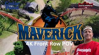 Maverick | 4K Front Row POV | Cedar Point