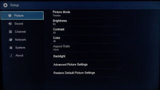 Hisense 55K321 Best Picture Settings