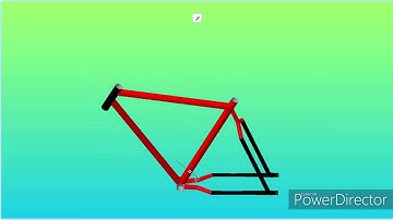 How to design Bicycle frame in creo