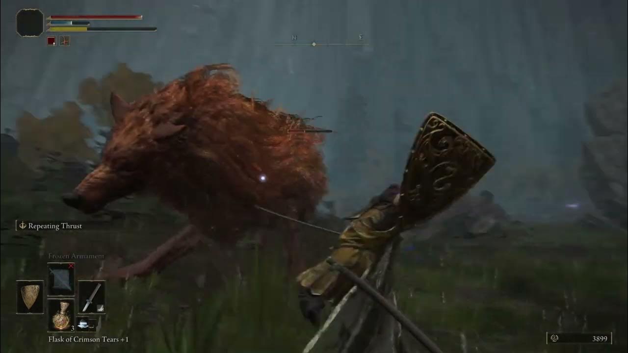 Lesser Red Wolf of Radagon - YouTube