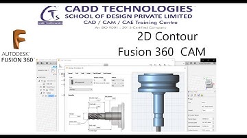 2d contour - Fusion 360 CAM