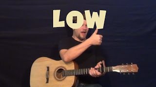 Low Juicy J Easy Guitar Lesson How to Play Tutorial