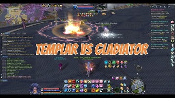 PVP Templar (Illusion) vs Gladiator (Silambok) 3 -3 | AION OVERDOSE