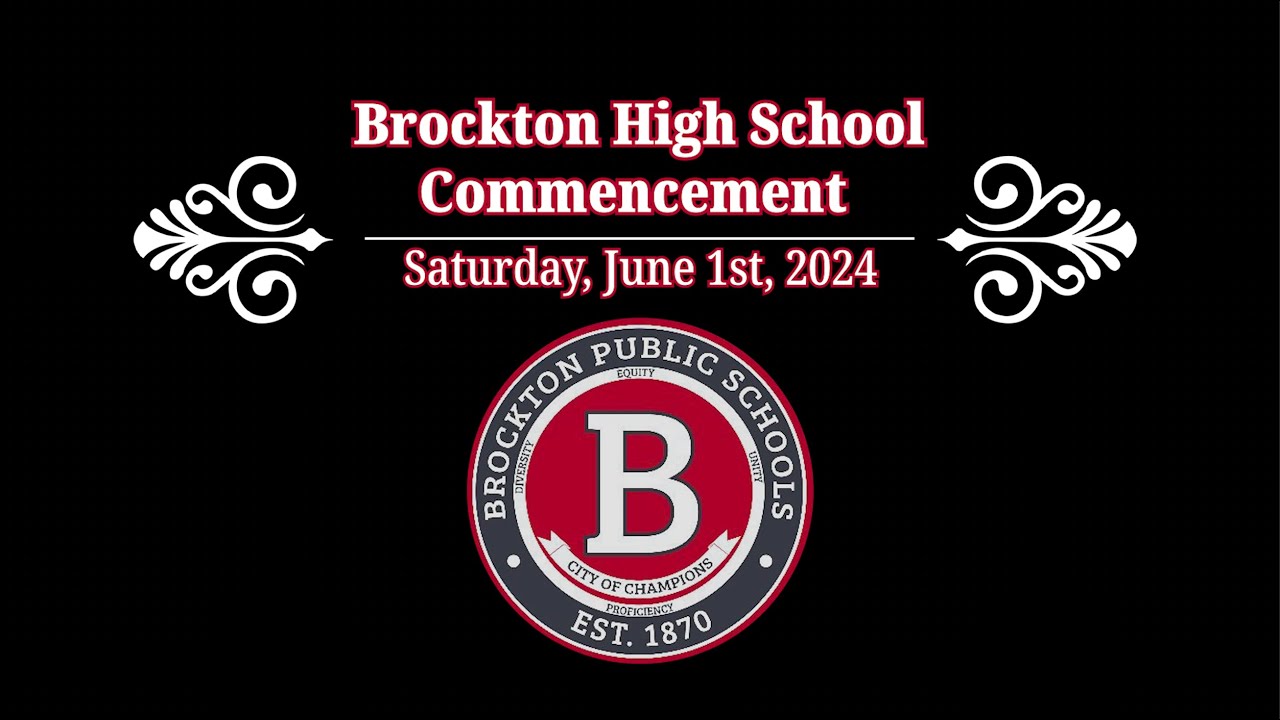 Brockton High School Graduation Ceremony 6124 YouTube