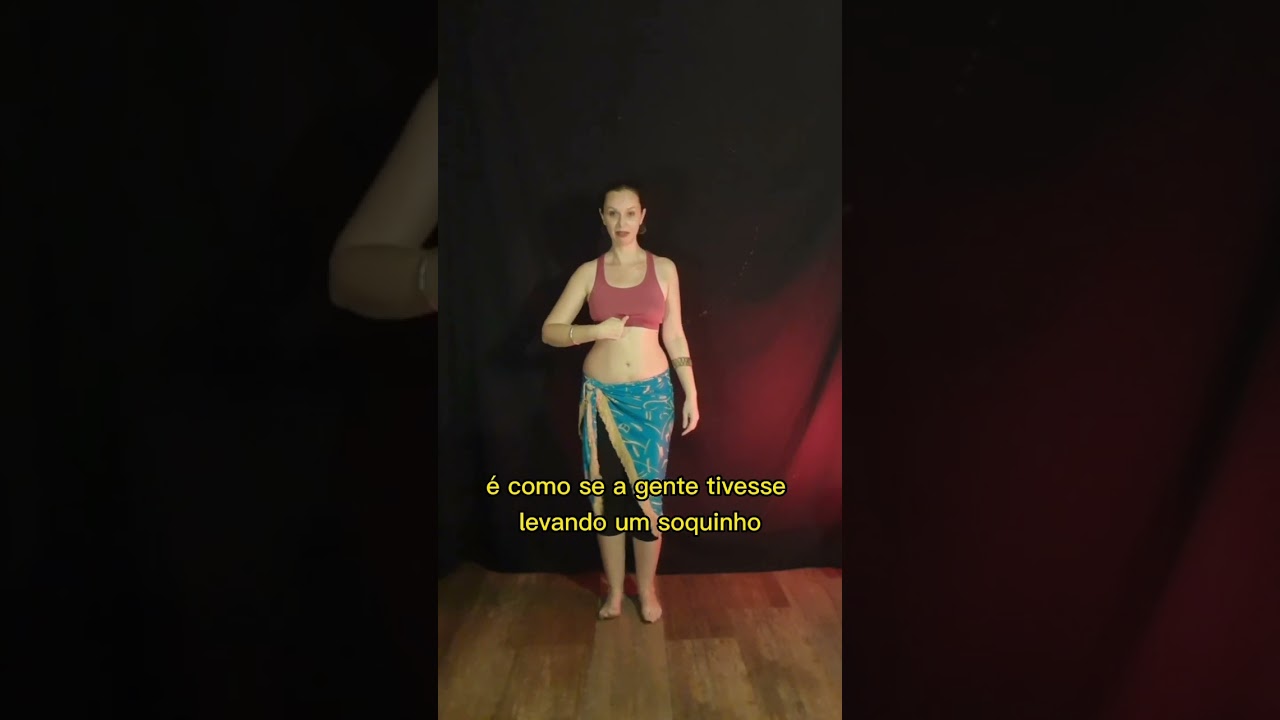 Tutorial Redondo de Peito - Dança do Ventre Estilo Tribal (Tribal Fusion)