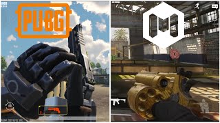 COD:M vs PUBG Mobile Graphical details comparison