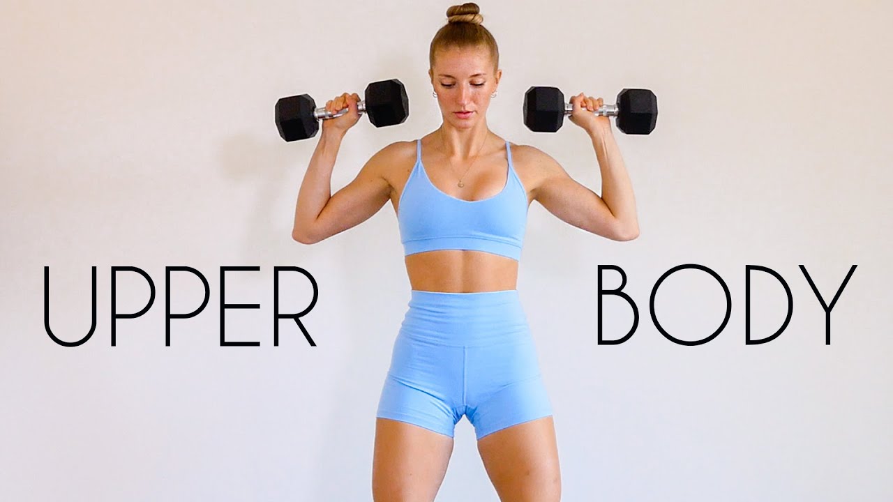 10 MIN TONED ARMS WORKOUT (At Home No Equipment) 