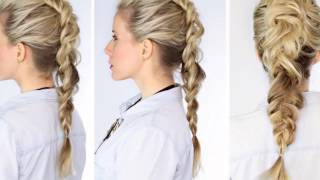 Fishtail Braid Faux Hawk