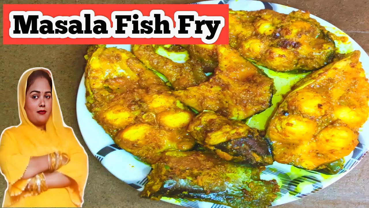 Pyas Fish टेस्टी मसाला फिश फ्राई कम तेल में ऐसे बनाये | Masala Fish Fry | Fish ...