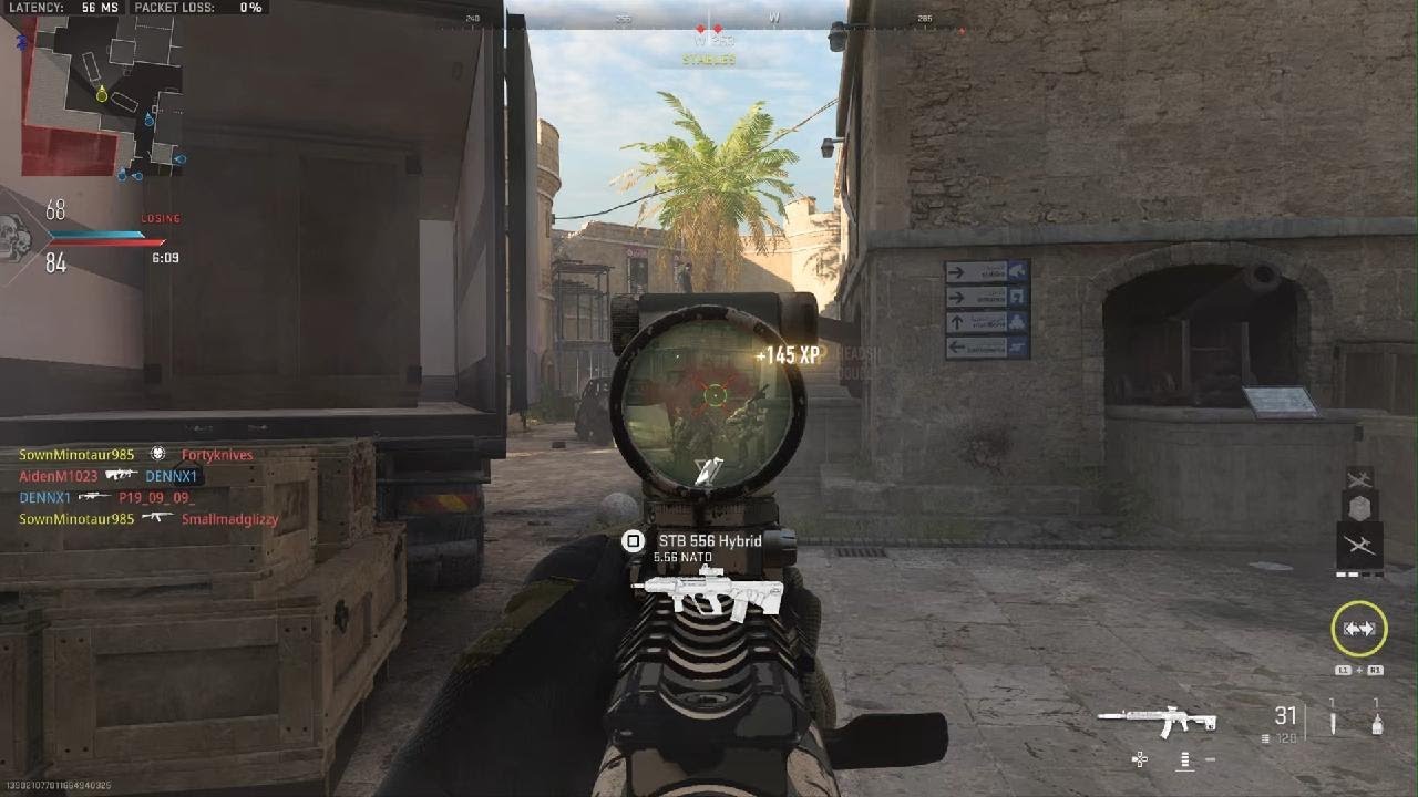 My name was all in the kill feed