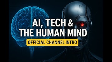 AI, Tech & The Human Mind – Official Channel Intro | Where Brains Meet Machines