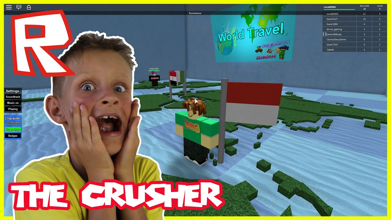 The Crusher Roblox Youtube - roblox the crusher music