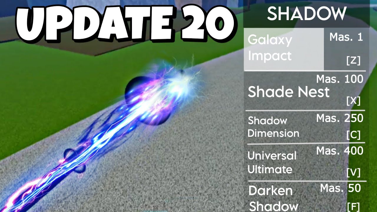 Update 20 NEW Bloxfruits Shadow Fruit Awakening/Rework? - BiliBili