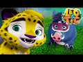 LEO and TIG 🦁 NEW 🐯 Episode 14 - A Gift from the Spirit of the Taiga ❤️ Moolt Kids Toons