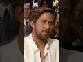 Ryan Gosling’s Reaction to I’m Just Ken Winning Best Song at the Critics Choice Awards 🤣 #shorts