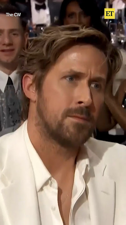 Ryan Gosling’s Reaction to I’m Just Ken Winning Best Song at the Critics Choice Awards 🤣 #shorts