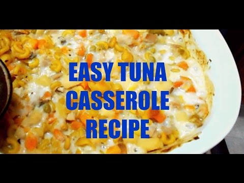 Easy Tuna Casserole Recipe