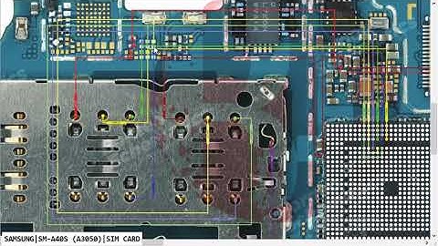 Samsung A40S SM A3050 No Sim Card Emargency Call Problem Hardware Solution