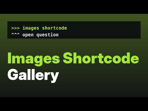 Wordpress: get attributes/part of the gallery shortcode (3 Solutions!!)