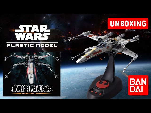 X-WING BANDAI STARFIGHTER! / STAR WARS PLASTIC MODEL - YouTube