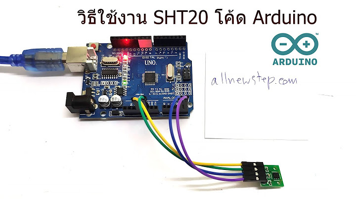 Arduino การต อ sensor อ ณหภ ม ds