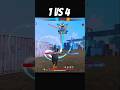 1 VS 4 CLUTCH 🔥🤯 BEST MOMENT IN CS RANK 🥶 #shorts #trending #freefireshorts