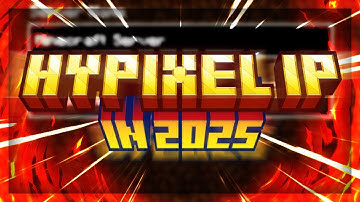 Minecraft Hypixel Server IP Address In 2025 | Mc.Hypixel.Net