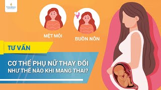 Cơ thể phụ nữ thay đổi như thế nào khi mang thai?