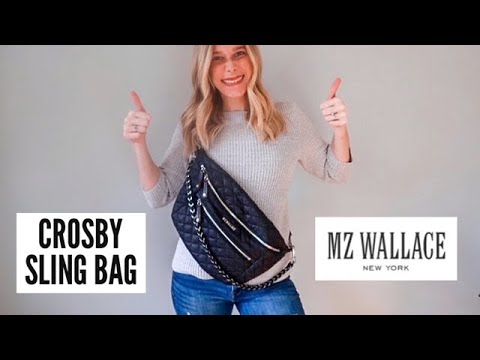 MZ Wallace Crosby Crossbody Sling Bag 1267C1590 | Black
