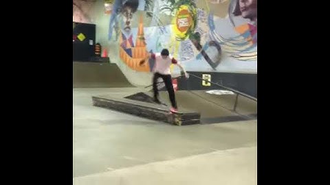 Fs. Bigspin To Nose Slide Nollie Kickflip Out