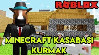 Kendi Minecraft Kasabamızı Kuruyoruz  | Minecraft Tycoon | Roblox Türkçe