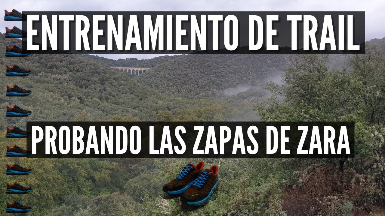 Trail por San Agustín de Guadalix, probando las zapatillas Zara running  Vibram® Athleticz. - YouTube