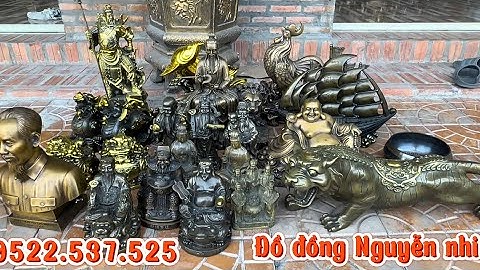 Ngày 25/10 Tượng Bác hồ _ Thuyền buồm _ tượng quan công trấn ải _  #đồcổ #đồđồng#đồđồngNguyễnnhi