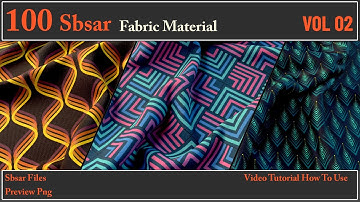 How To Use SBSAR Files Fabric Material