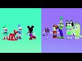 Mickey Mouse &amp; Bluey Family Play -  Mickey &amp; Friends   / Effects Manual 2 Effects 